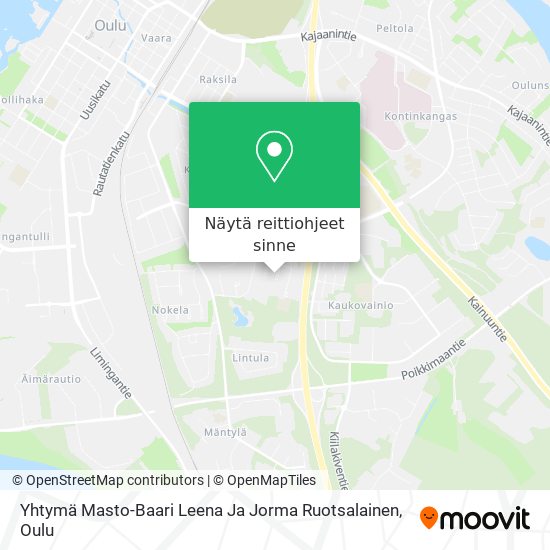 Yhtymä Masto-Baari Leena Ja Jorma Ruotsalainen kartta