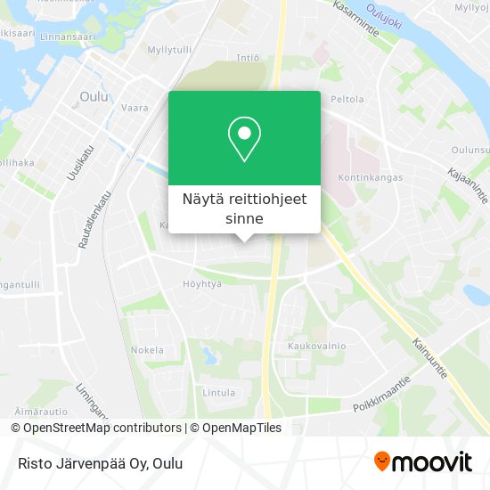 Risto Järvenpää Oy kartta