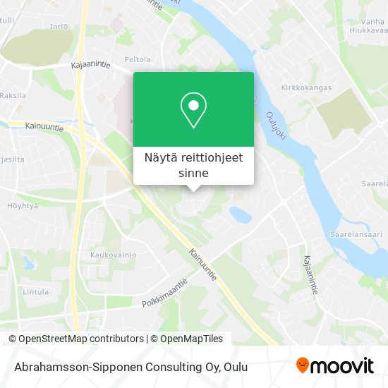 Abrahamsson-Sipponen Consulting Oy kartta