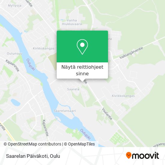 Saarelan Päiväkoti kartta