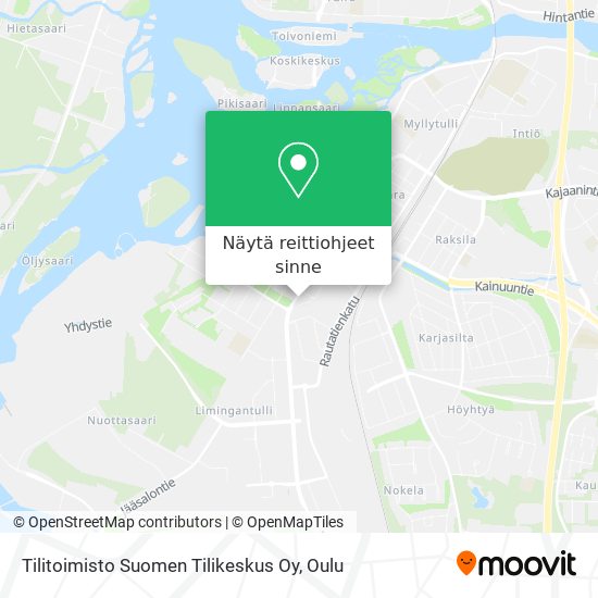 Tilitoimisto Suomen Tilikeskus Oy kartta