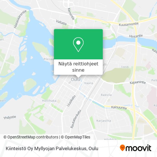 Kiinteistö Oy Myllyojan Palvelukeskus kartta
