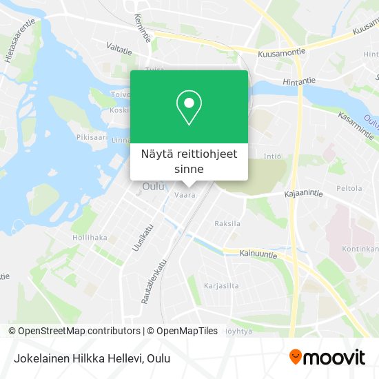 Jokelainen Hilkka Hellevi kartta