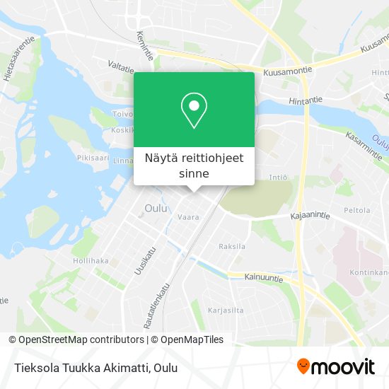 Tieksola Tuukka Akimatti kartta