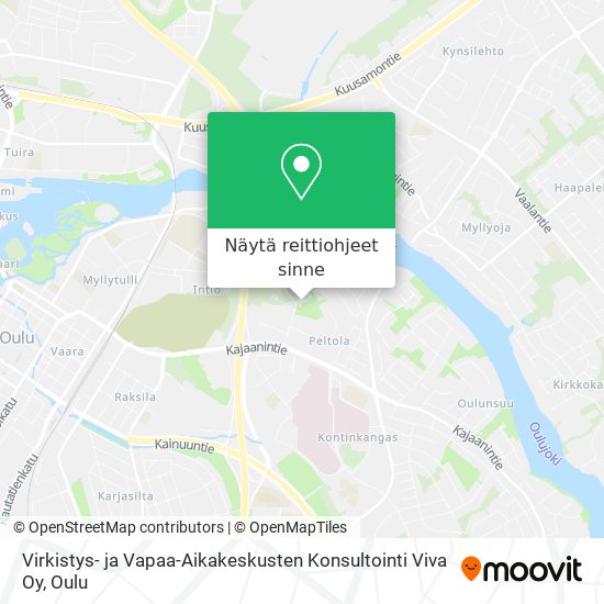 Virkistys- ja Vapaa-Aikakeskusten Konsultointi Viva Oy kartta