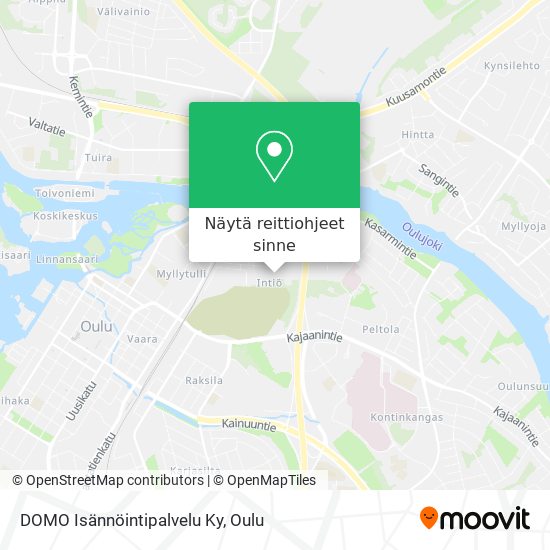 DOMO Isännöintipalvelu Ky kartta
