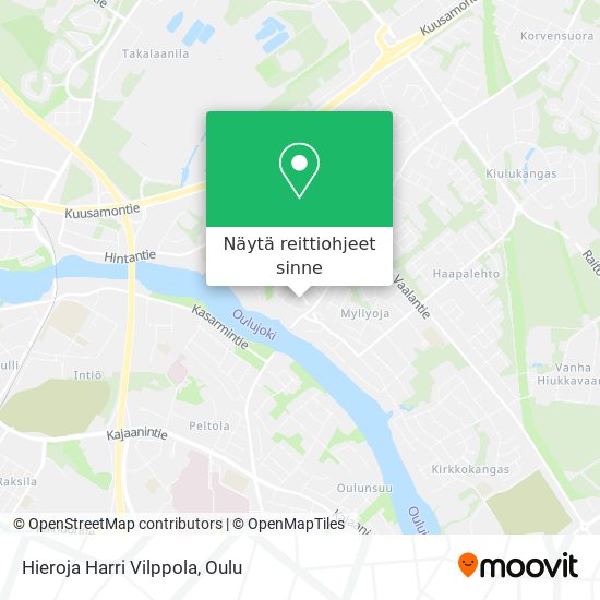 Hieroja Harri Vilppola kartta