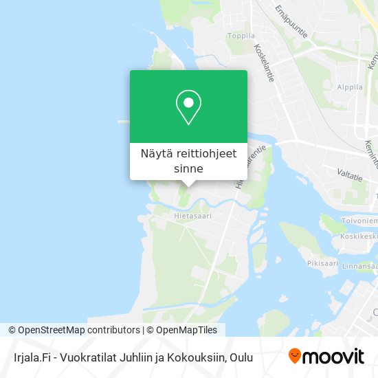 Irjala.Fi - Vuokratilat Juhliin ja Kokouksiin kartta