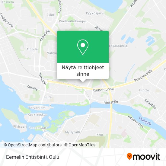 Eemelin Entisöinti kartta