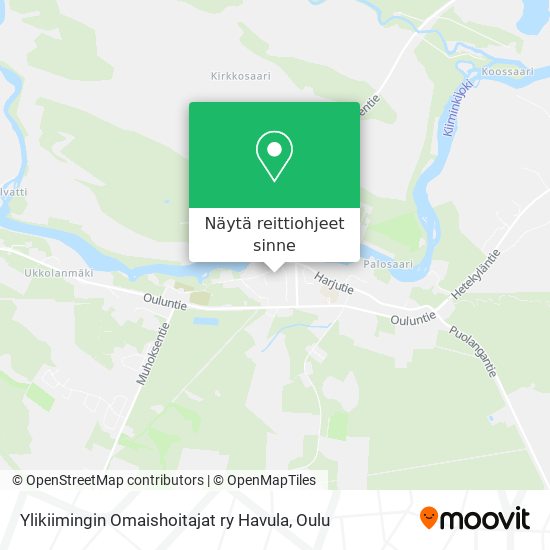 Ylikiimingin Omaishoitajat ry Havula kartta