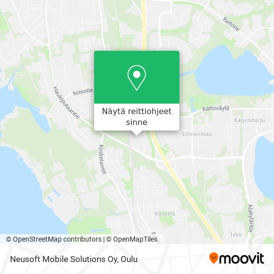 Neusoft Mobile Solutions Oy kartta