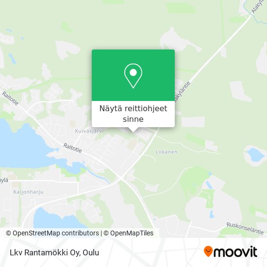 Lkv Rantamökki Oy kartta