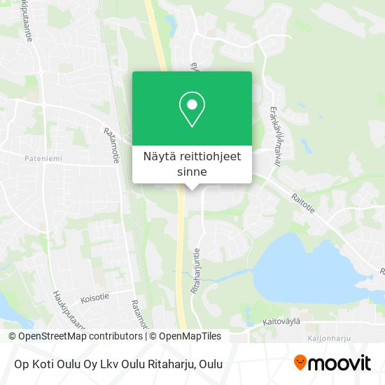 Op Koti Oulu Oy Lkv Oulu Ritaharju kartta