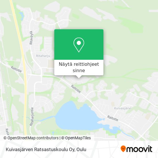 Kuivasjärven Ratsastuskoulu Oy kartta