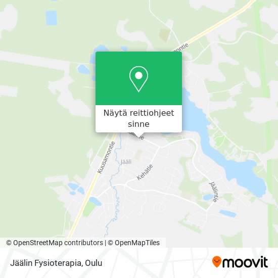 Jäälin Fysioterapia kartta