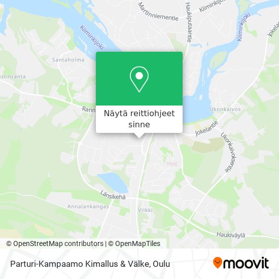 Parturi-Kampaamo Kimallus & Välke kartta