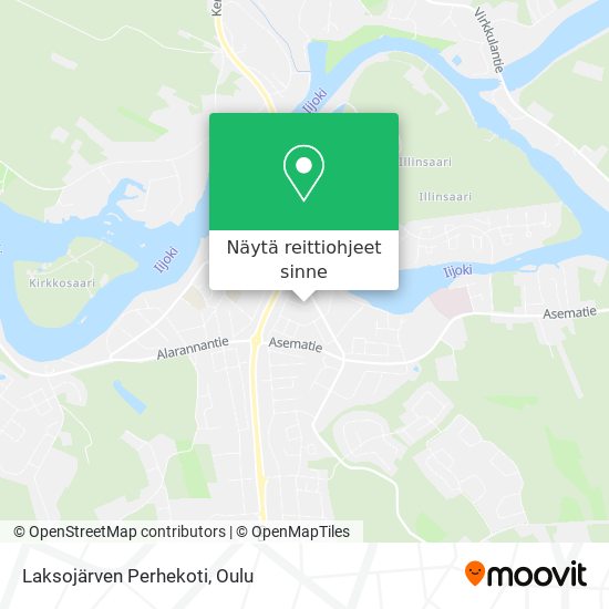 Laksojärven Perhekoti kartta