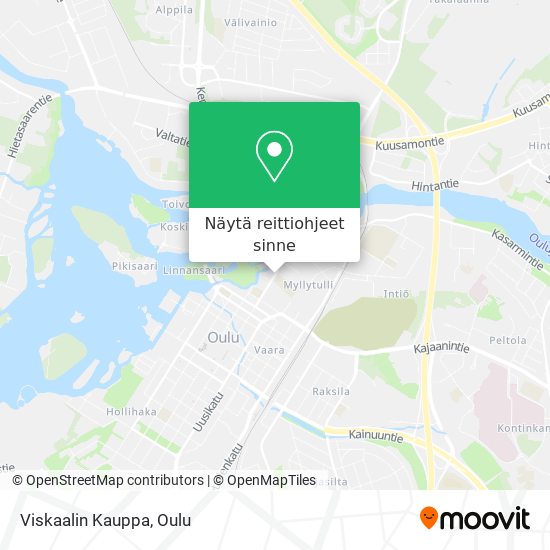 Viskaalin Kauppa kartta