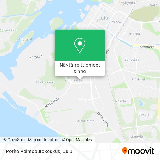 Pörhö Vaihtoautokeskus kartta