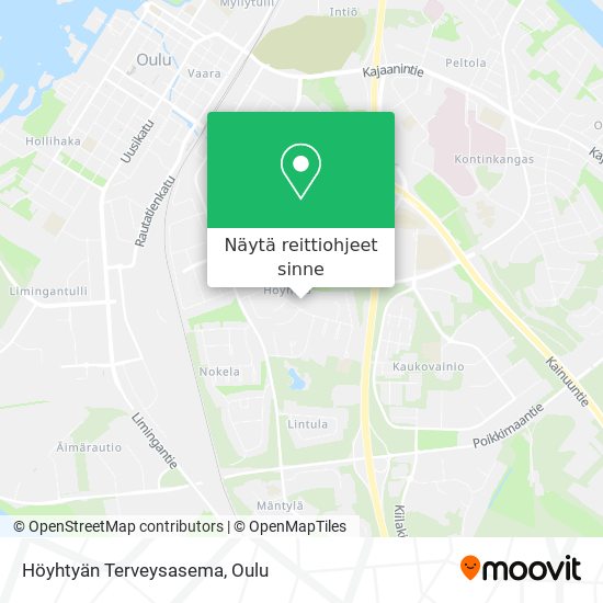 Höyhtyän Terveysasema kartta