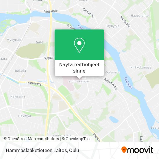 Hammaslääketieteen Laitos kartta