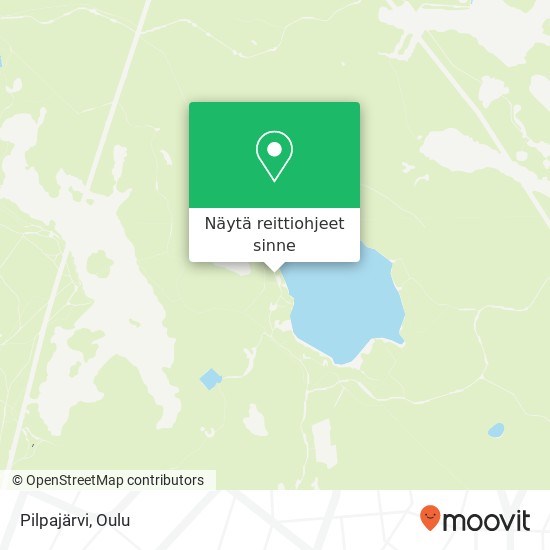 Kuinka päästä kohteeseen Pilpajärvi paikassa Oulu kulkuvälineellä Bussi?