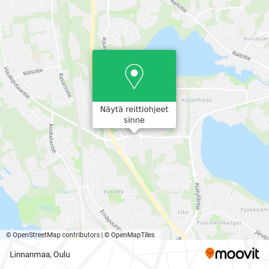 Kuinka päästä kohteeseen Linnanmaa paikassa Oulu kulkuvälineellä Bussi?