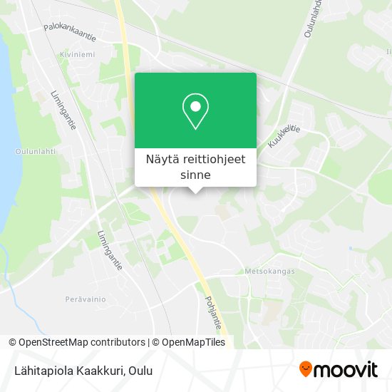 Lähitapiola Kaakkuri kartta