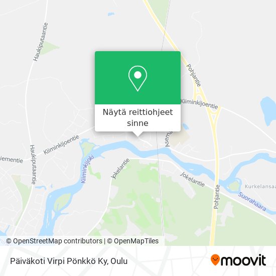 Päiväkoti Virpi Pönkkö Ky kartta