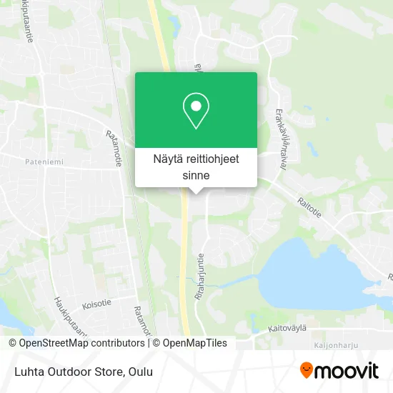 Luhta Outdoor Store kartta