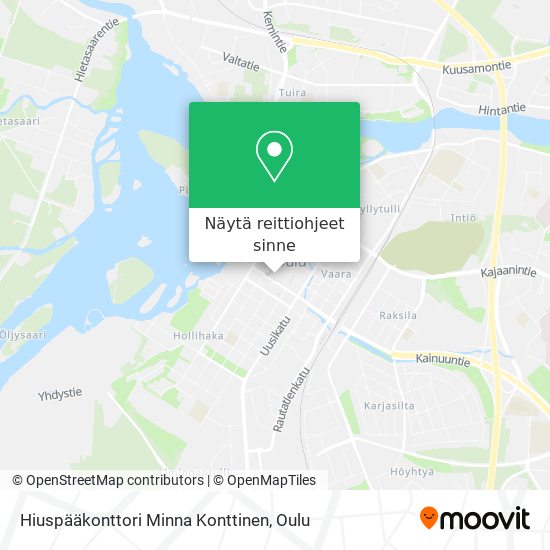 Hiuspääkonttori Minna Konttinen kartta