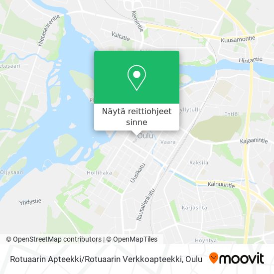 Rotuaarin Apteekki / Rotuaarin Verkkoapteekki kartta
