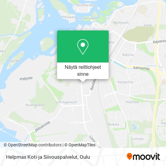 Helpmax Koti-ja Siivouspalvelut kartta