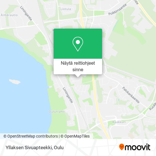 Yllaksen Sivuapteekki kartta