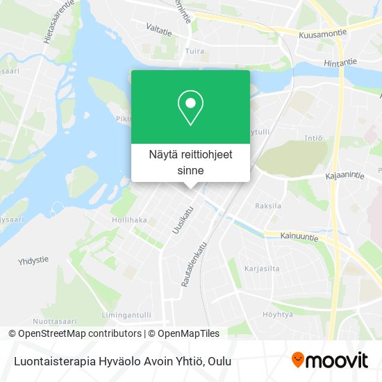 Luontaisterapia Hyväolo Avoin Yhtiö kartta