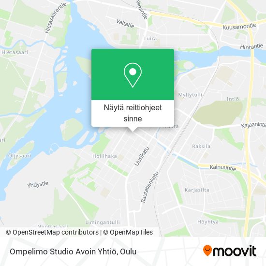 Ompelimo Studio Avoin Yhtiö kartta