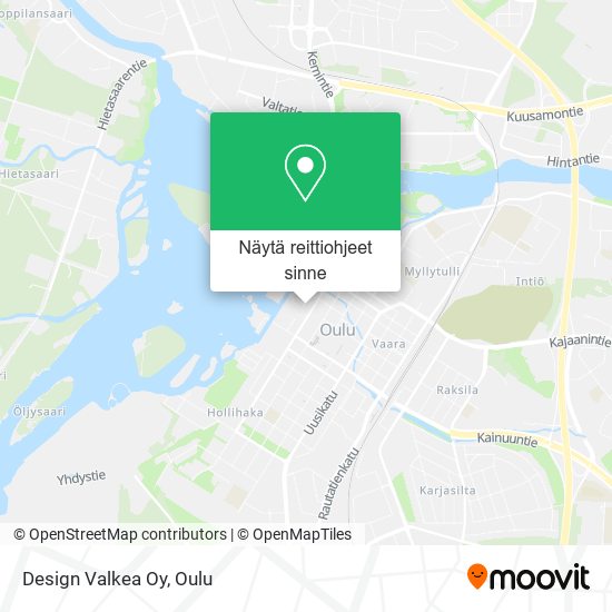 Design Valkea Oy kartta