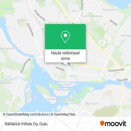Rälläkkä-Viihde Oy kartta