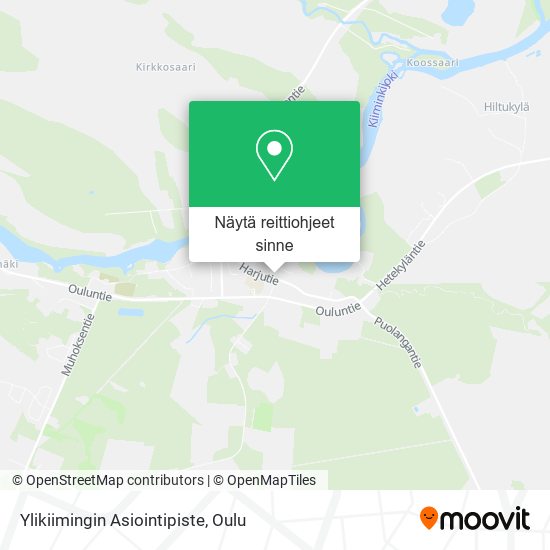 Ylikiimingin Asiointipiste kartta
