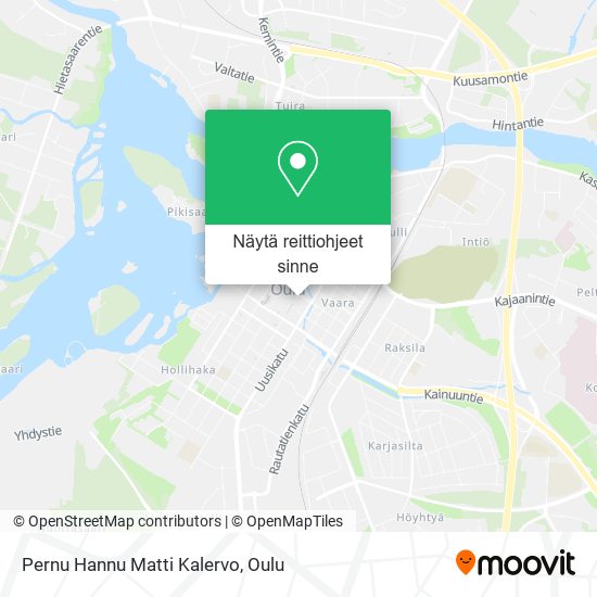 Pernu Hannu Matti Kalervo kartta