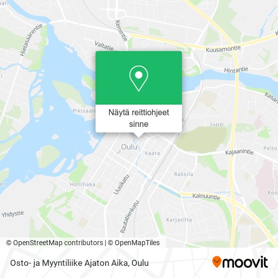 Osto- ja Myyntiliike Ajaton Aika kartta