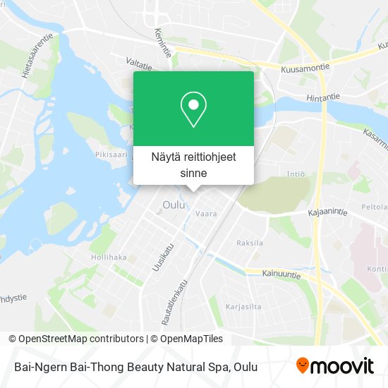 Bai-Ngern Bai-Thong Beauty Natural Spa kartta