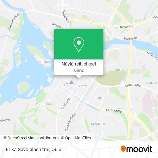 Erika Savolainen tmi kartta