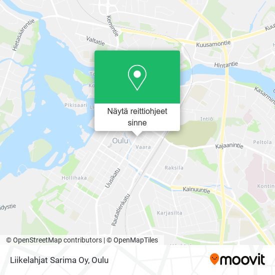 Liikelahjat Sarima Oy kartta