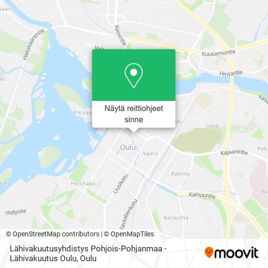 Lähivakuutusyhdistys Pohjois-Pohjanmaa - Lähivakuutus Oulu kartta