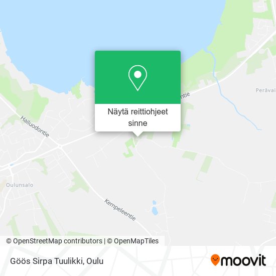 Göös Sirpa Tuulikki kartta