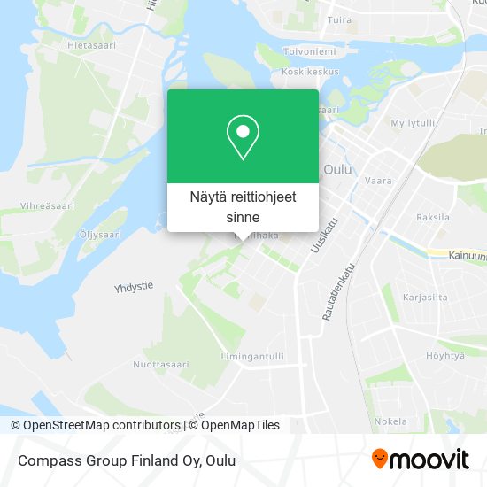Compass Group Finland Oy kartta