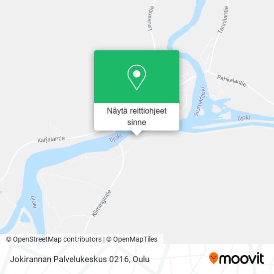 Jokirannan Palvelukeskus 0216 kartta