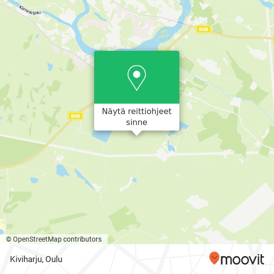 Kuinka päästä kohteeseen Kiviharju paikassa Oulu kulkuvälineellä Bussi?