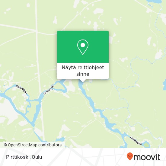 Kuinka päästä kohteeseen Pirttikoski paikassa Haukipudas kulkuvälineellä  Bussi?